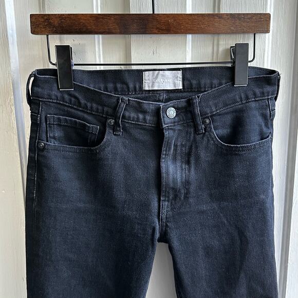 Everlane The Mid-Rise Skinny Stretch Jean Black - Picture 3 of 9